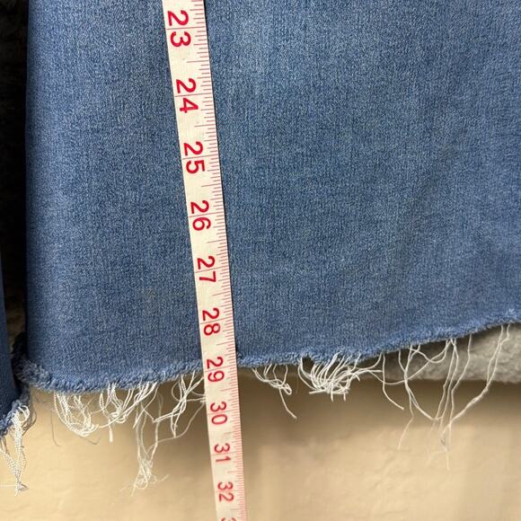 We The Free Just Float On Flare Jeans Wide Bell Bottom Light Wash Size 30 Boho - Picture 7 of 10